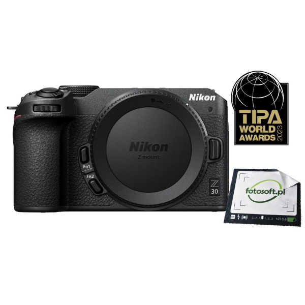 Aparat Nikon Z30 body - CENA UWZGLĘDNIA NATYCHMIASTOWY RABAT NIKON / PROMOFOTOSOFT